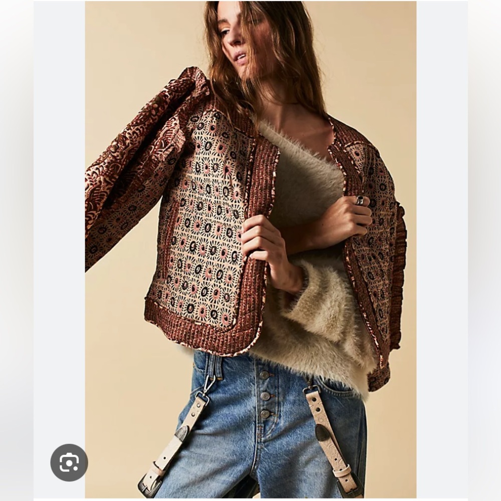 Llani x Free People Iris Quilted Jacket